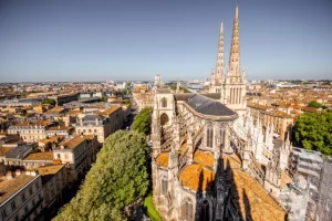 Vue sur la ville de Bordeaux