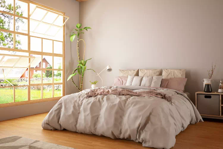 Chambre à coucher bien aménagée