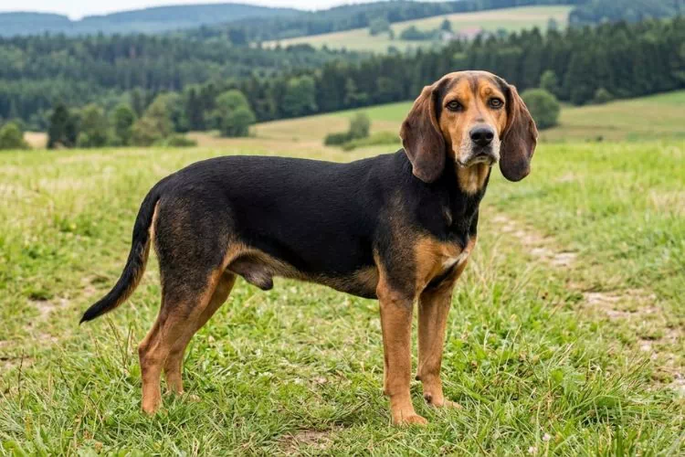 Croissement entre le Bruno du Jura et le beagle