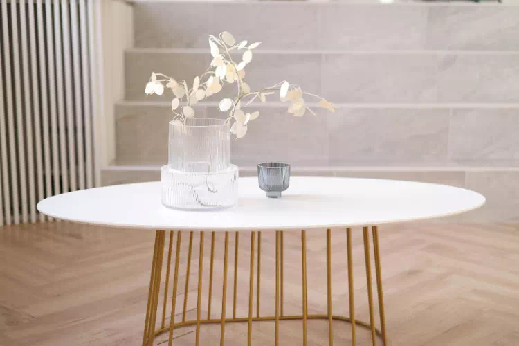 Table basse ronde