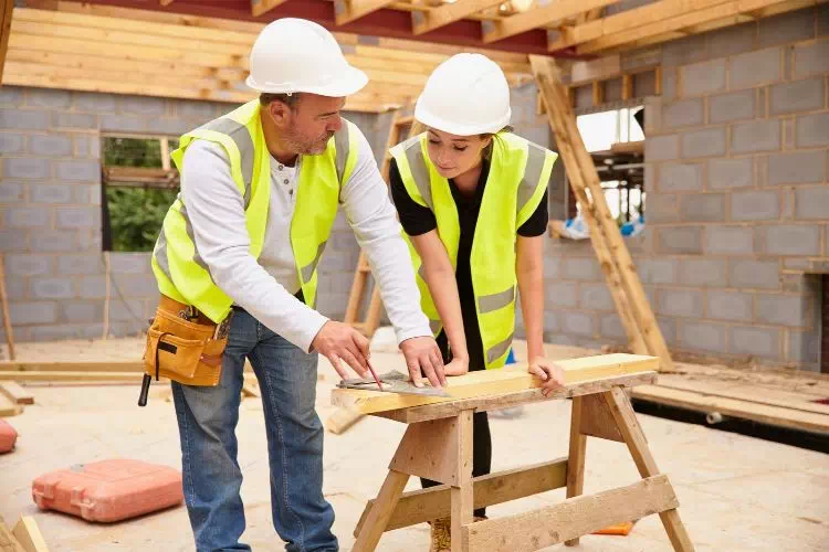 Apprentissage dans le batiment